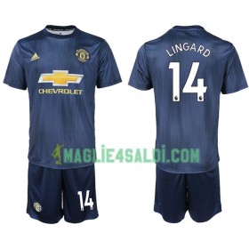 Maglia Manchester United LINGARD 14 Bambino Terza Divisa 2018-19